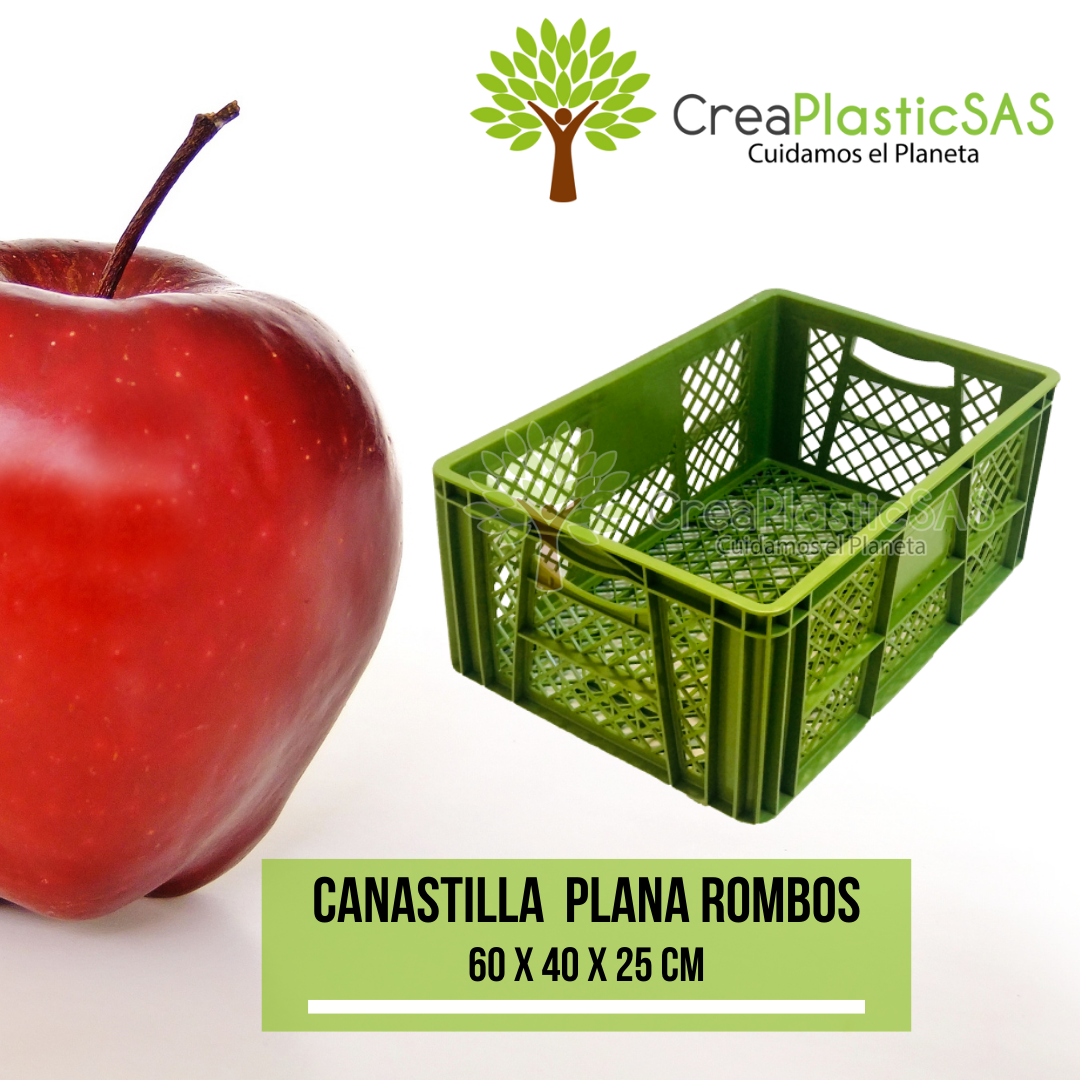 Canastilla plana o Fruver 