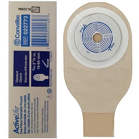 Bolsa de colostomia recortável opaca 19/64 mm cx c/10 -Convatec