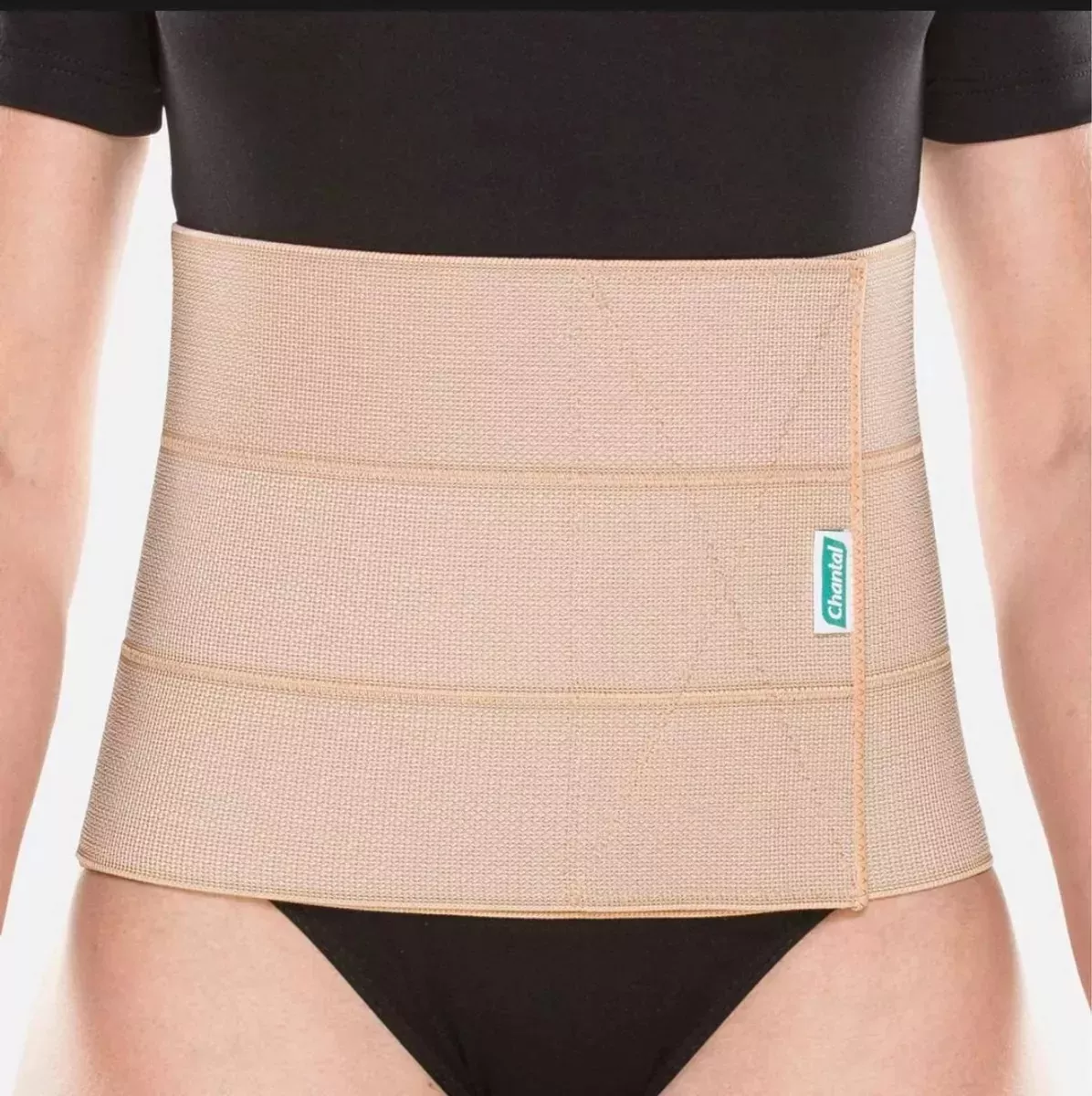 Faixa elastica 3 painéis gomos P/M/G C319-1 - Chantal