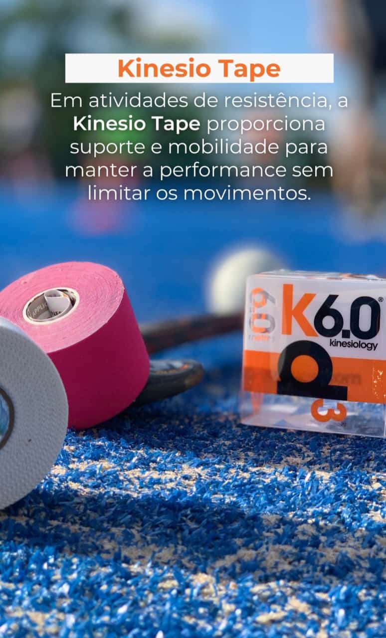 K6.0 Fita Kinesiológica  5cm x 6M- D3 Tape