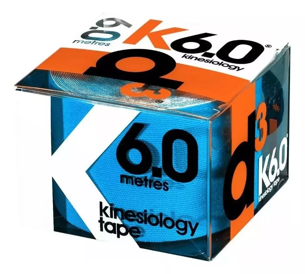K6.0 Fita Kinesiológica  5cm x 6M- D3 Tape