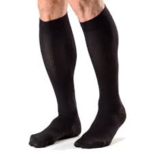 Meia masculina suave compressão 3/4 Actitud 15-20  mmgh cor preta tam.G- Sigvaris