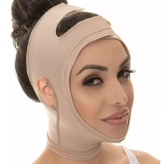 Faixa para lipo de papada mentoneira pós cirurgica ref 801-Newform