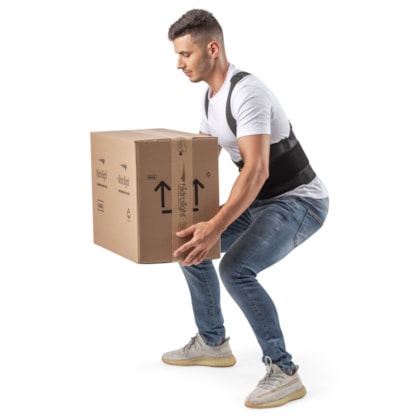 Cinta Ergonomico Postura Carregar Peso OR 1041 Hidrolight