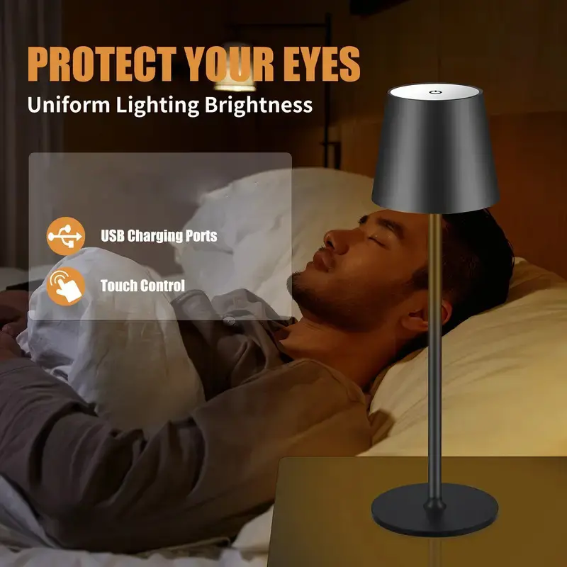 Bedside Touch Lamp