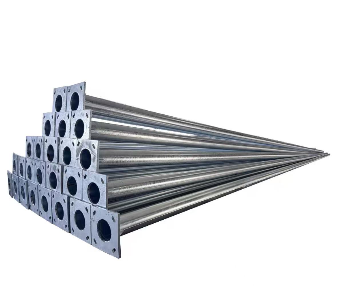 Galvanized Steel Poles