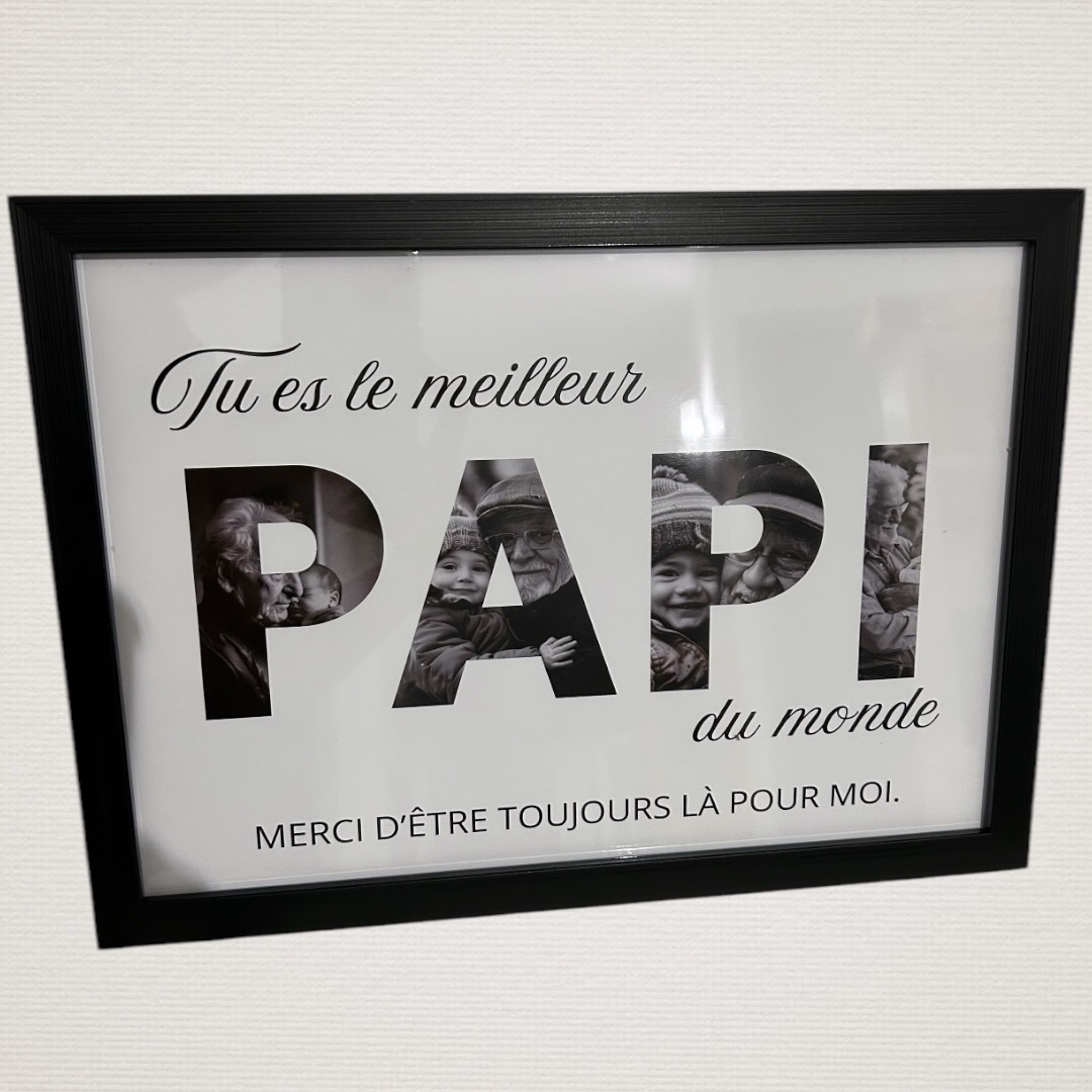 Cadre avec photos