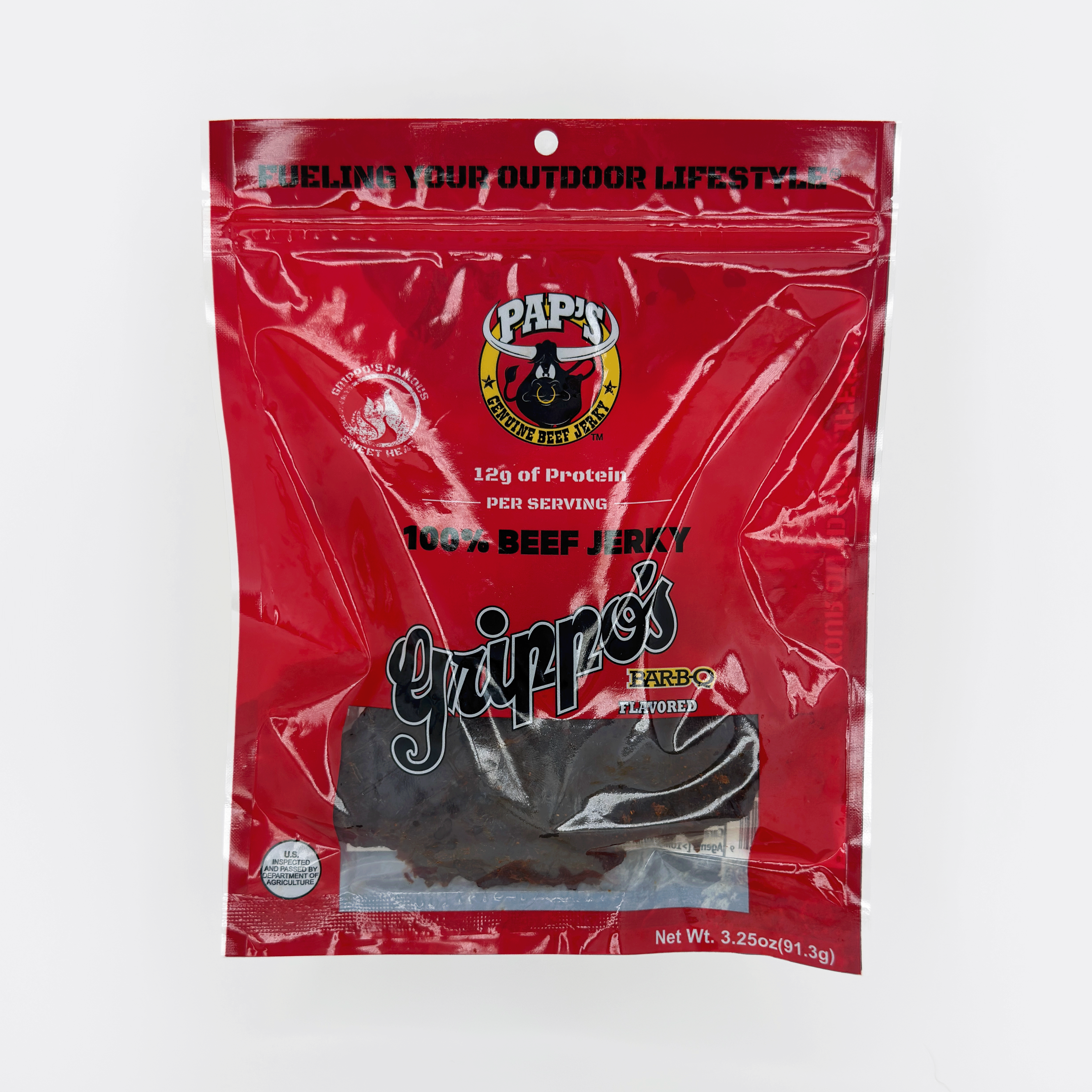 PAP'S Grippo's BBQ Beef Jerky