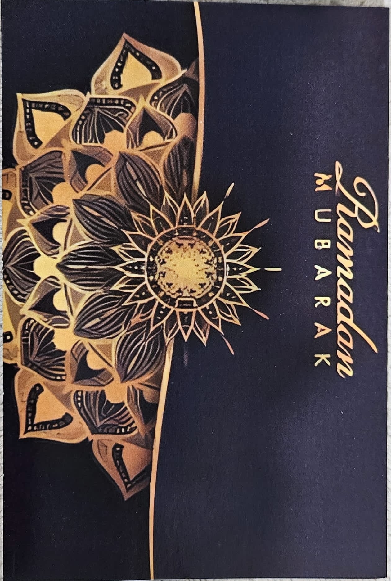 Ramadan Mubarak Card