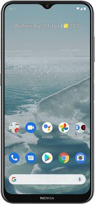 Nokia G20 (Glacier Silver, 64 GB) (4 GB RAM)