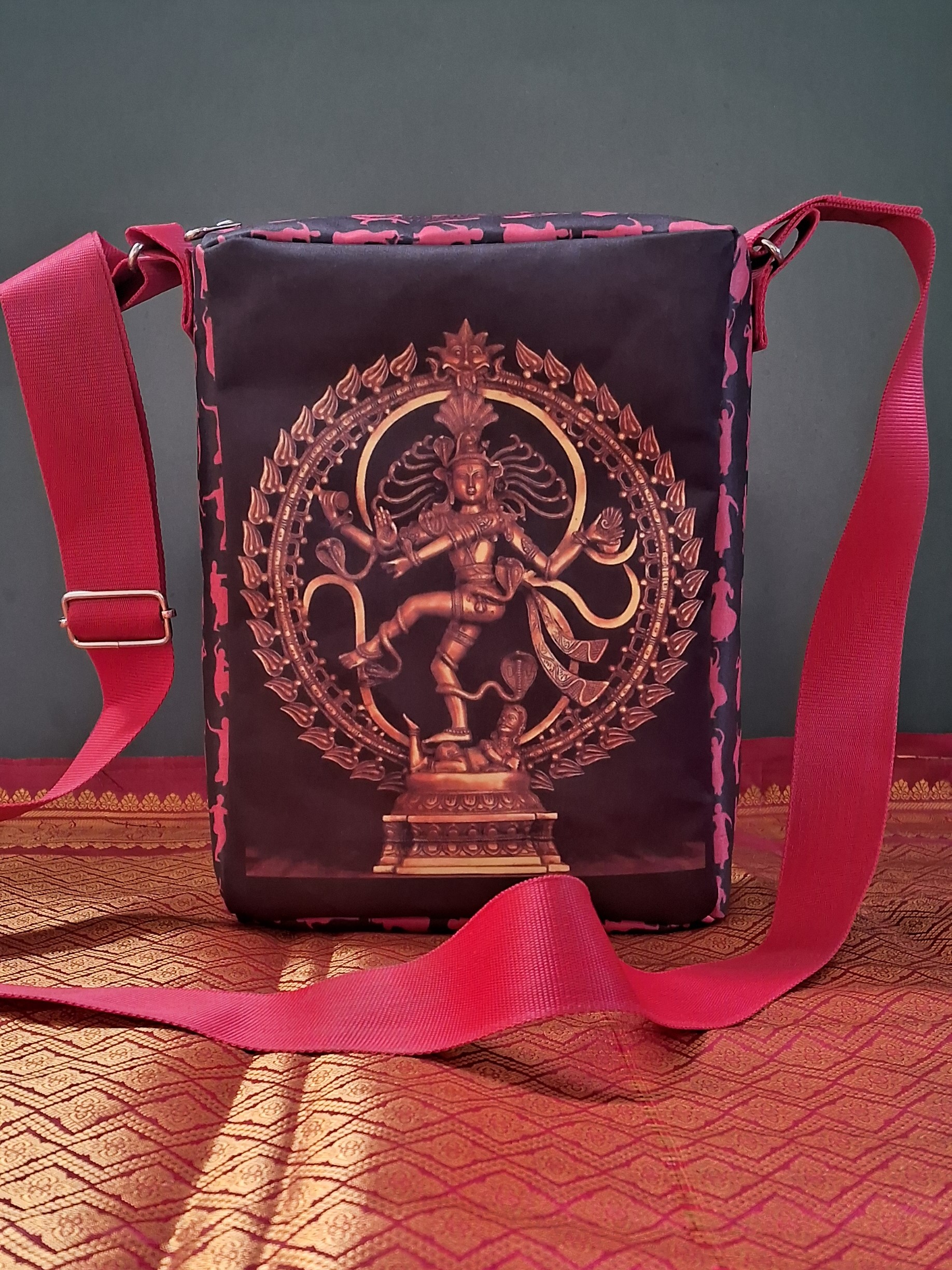 Cultural Themed Messenger Bag