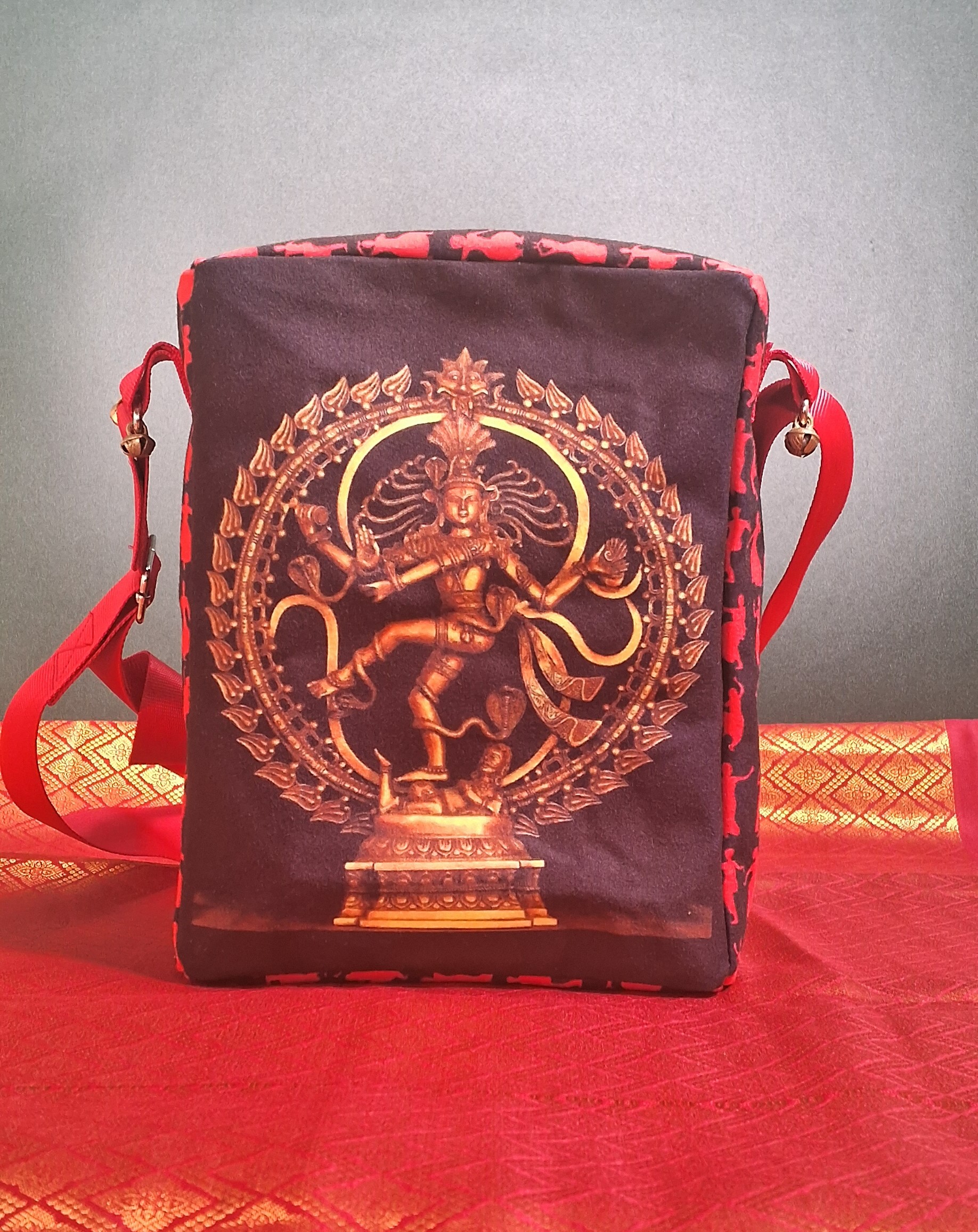 Cultural Dance-Themed Handbag