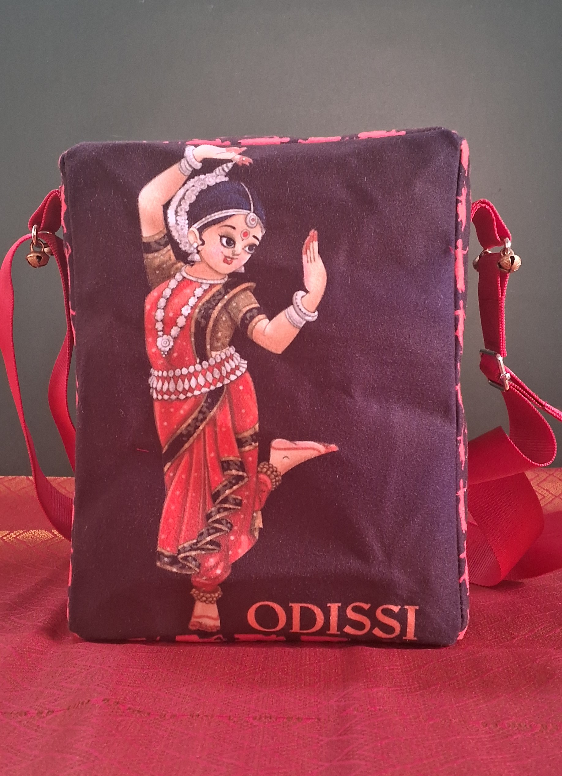 Cultural Dance-Themed Handbag