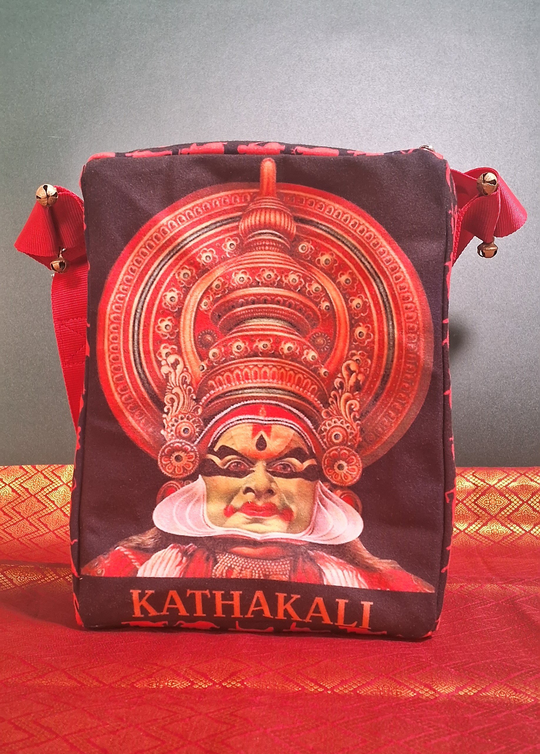Cultural Dance-Themed Handbag
