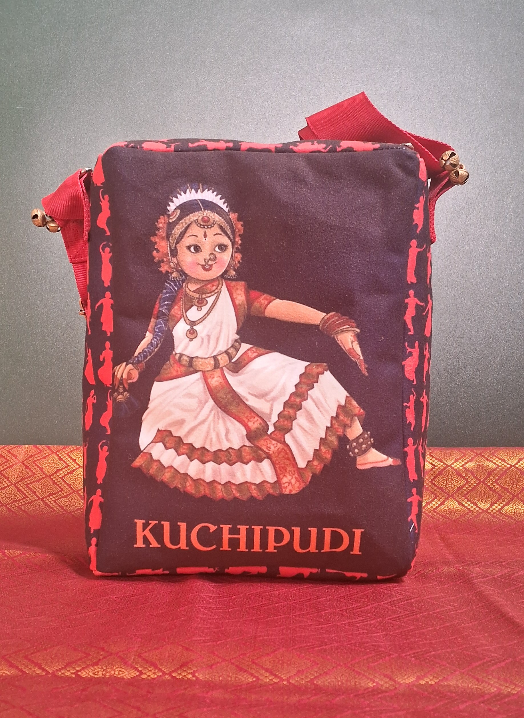 Cultural Dance-Themed Handbag
