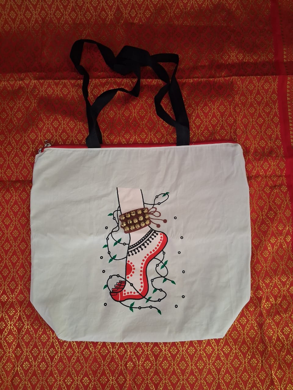 Handmade Canvas Tote Bag