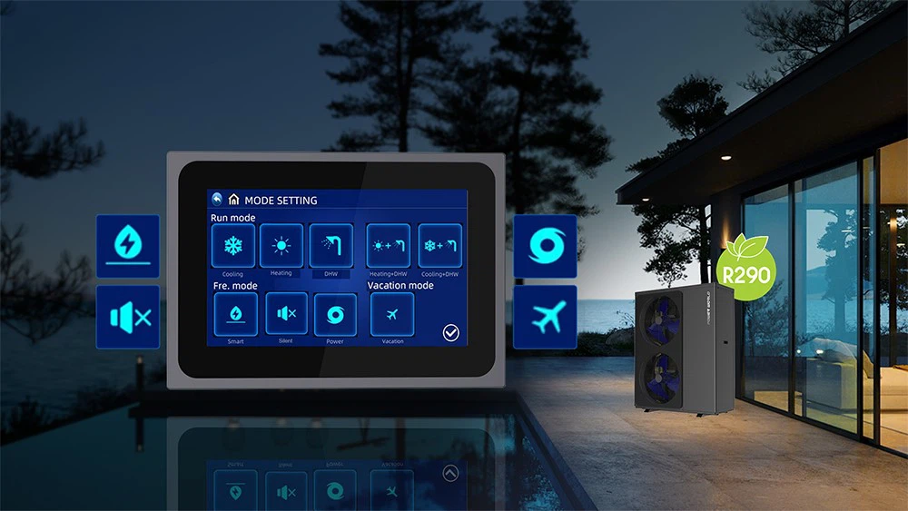 PW Wärmepumpe 10-12 KW PW-050-DKZLRS-E 380V 3 Phasig