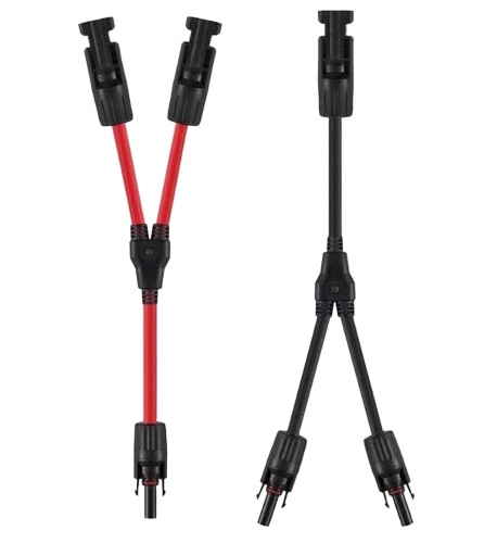 MC4 Solarkabel 2 in 1 Länge 30 cm