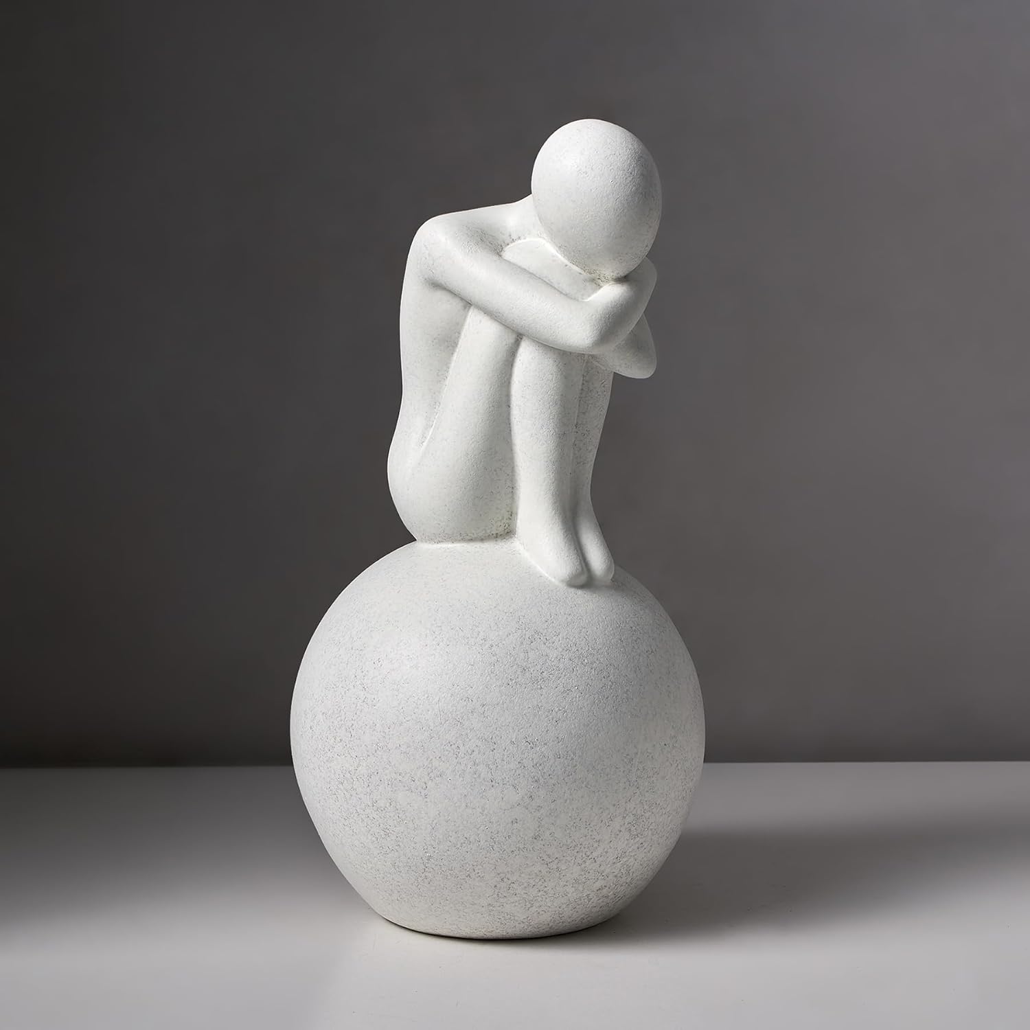 Contemplative Modern Art Sculpture
