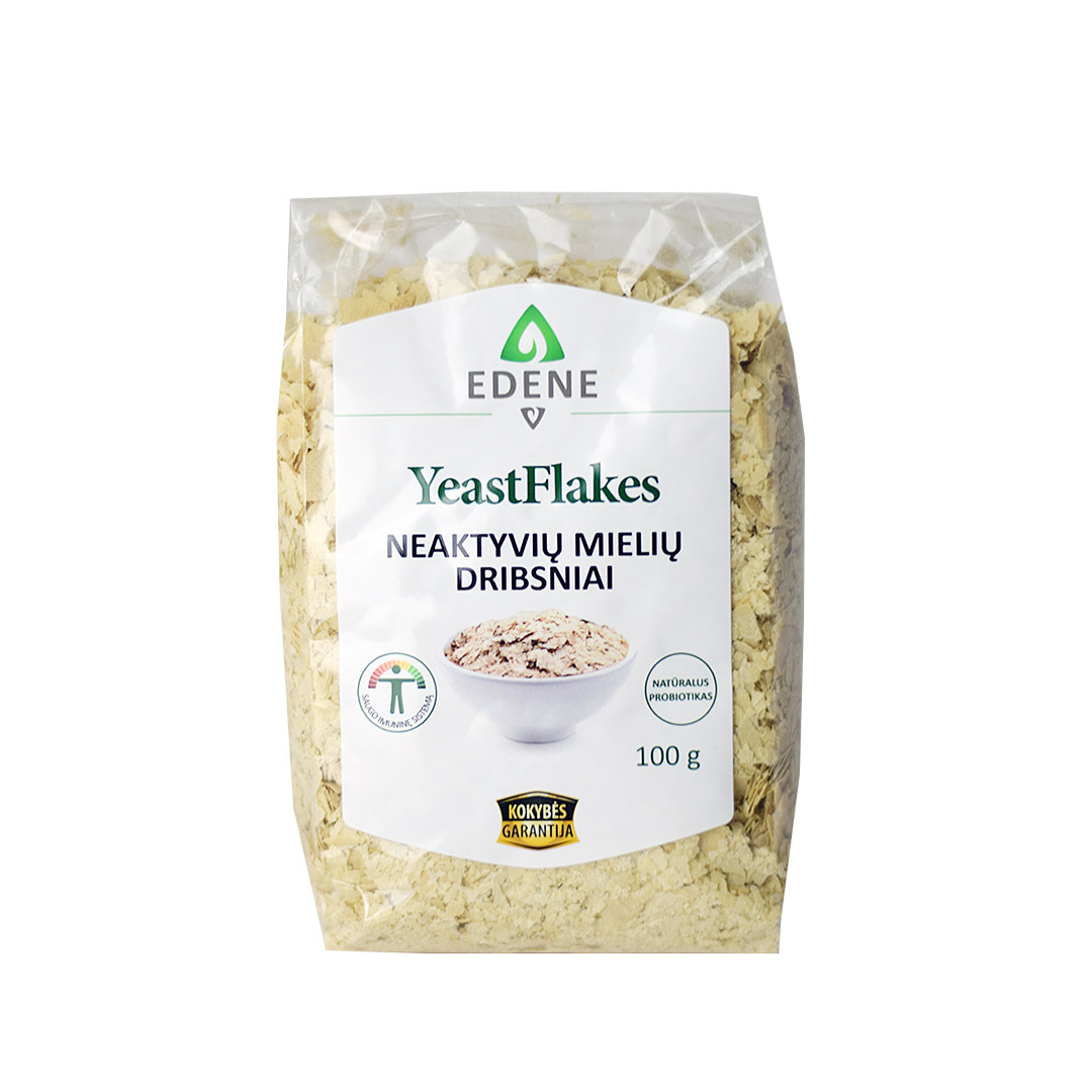 Neaktyvių mielių dribsniai EDENE, 100 g