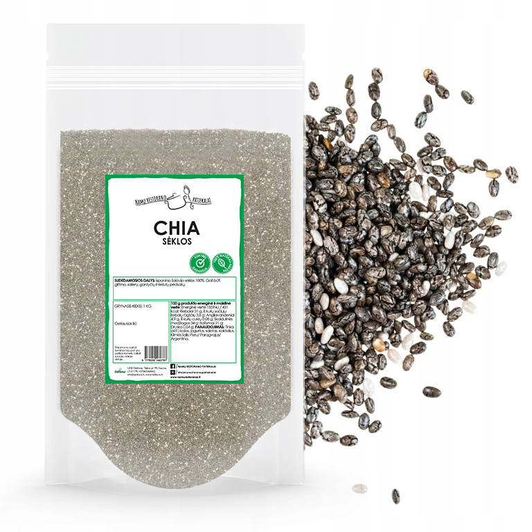 Chia sėklos, 1 kg