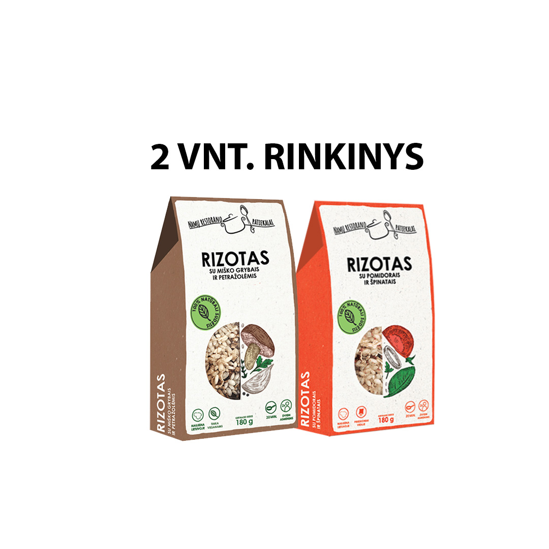 Rizotai (risotto) rikinys, 2 vnt.