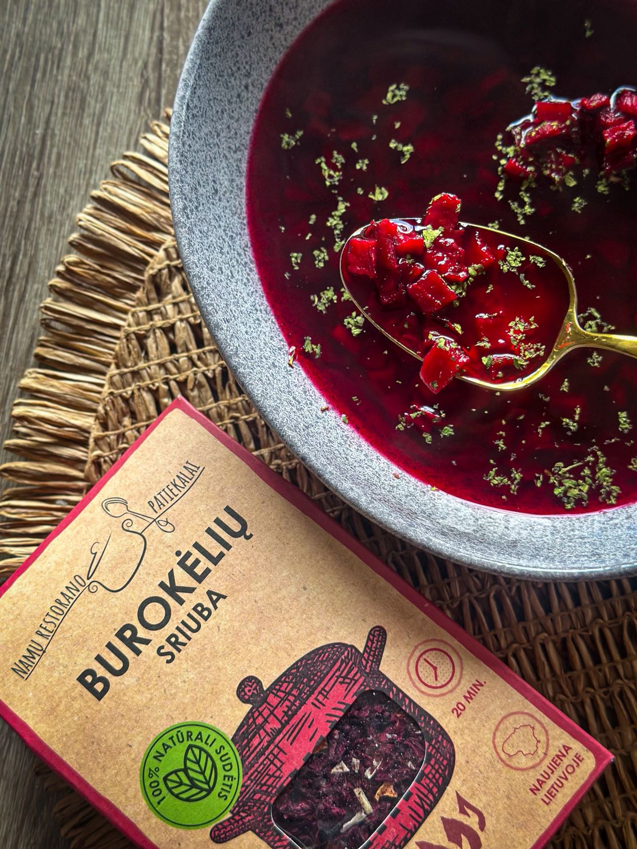 Pomidorų sriuba su ryžiais, 95 g