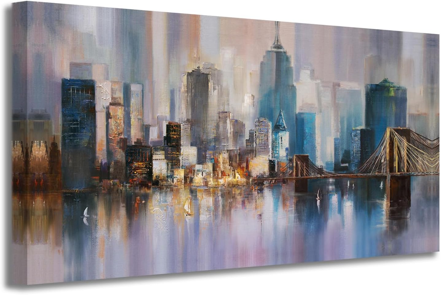 Manhattan Skyline Canvas Print