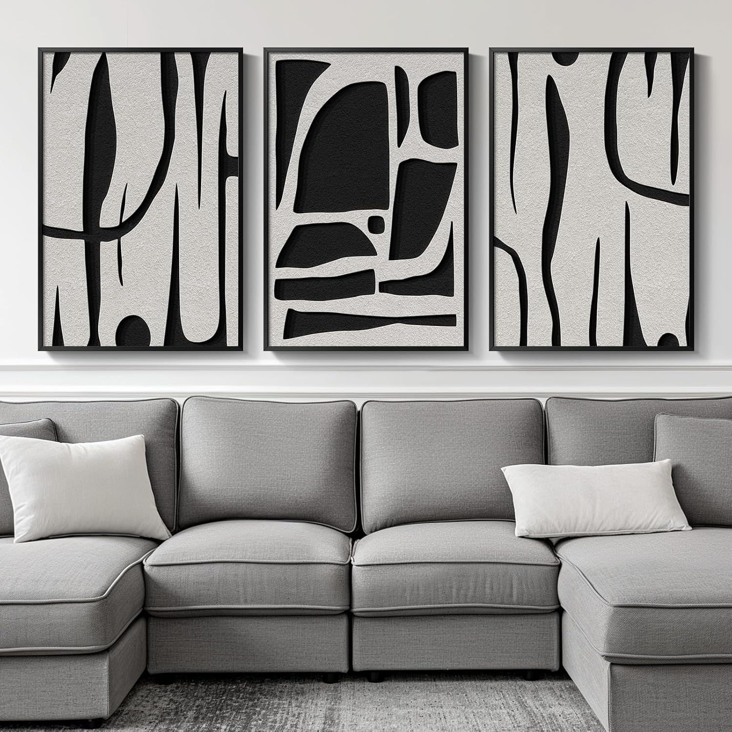 Modern Abstract Wall Art Set