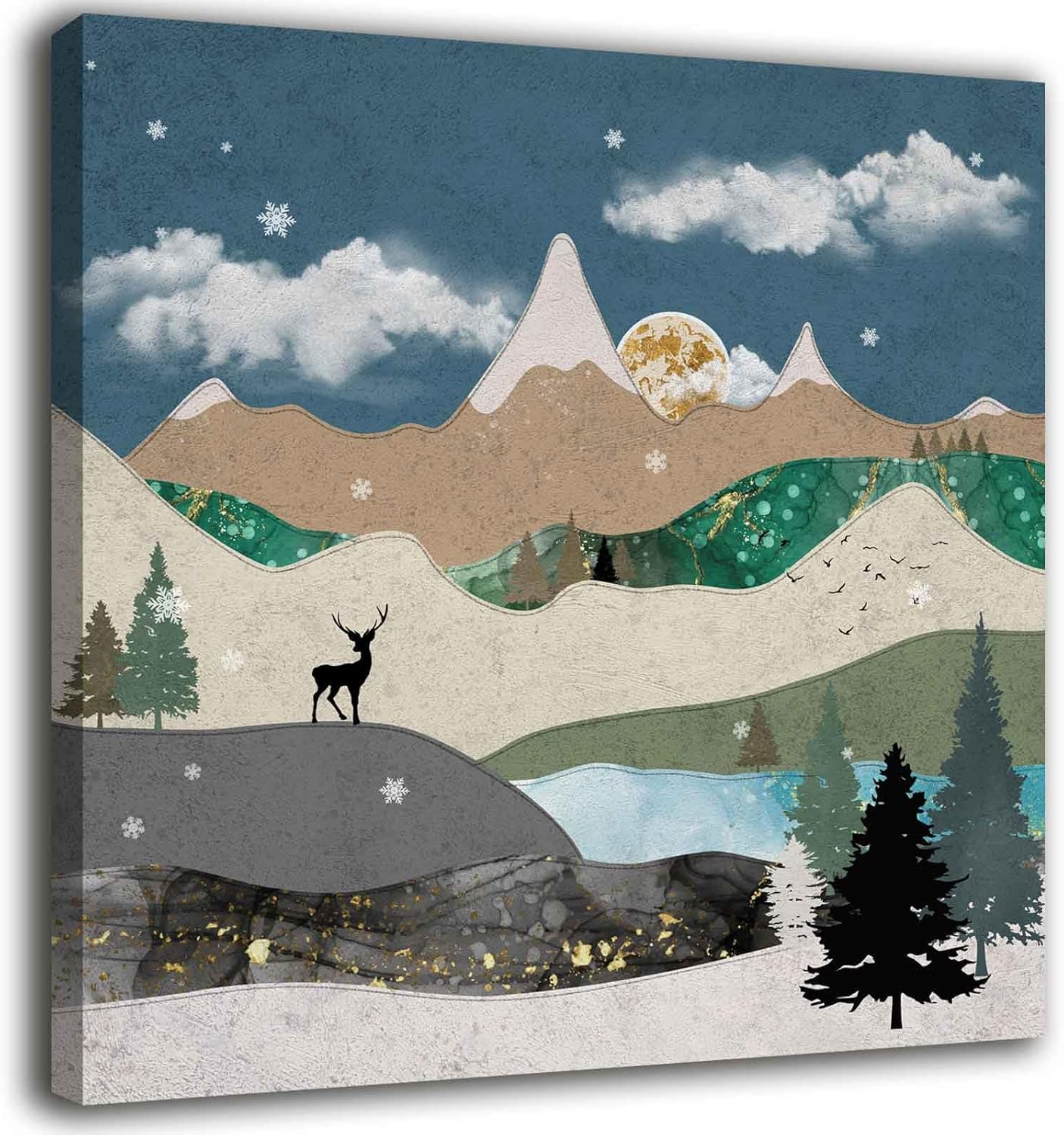 Mountain Landscape Canvas Art