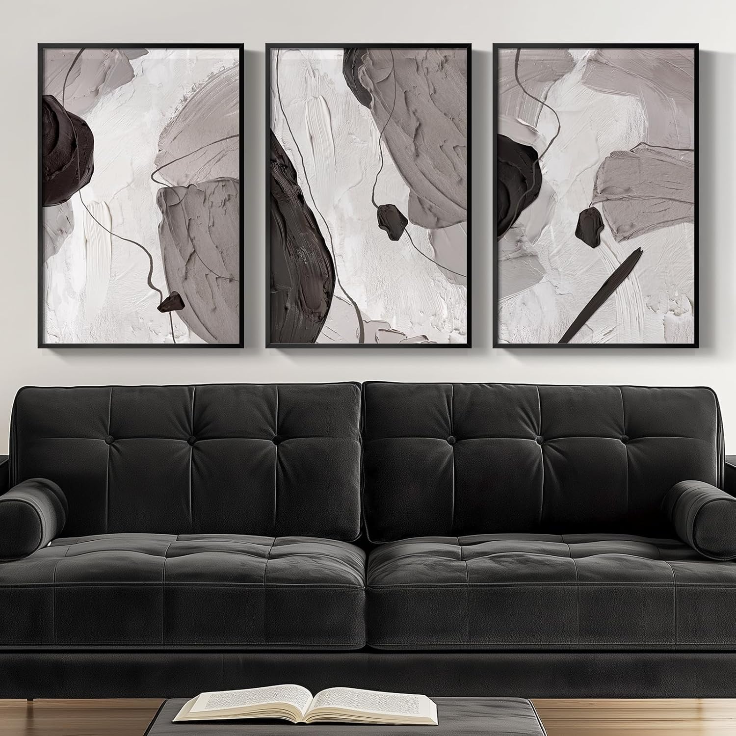 Abstract Triptych Wall Art