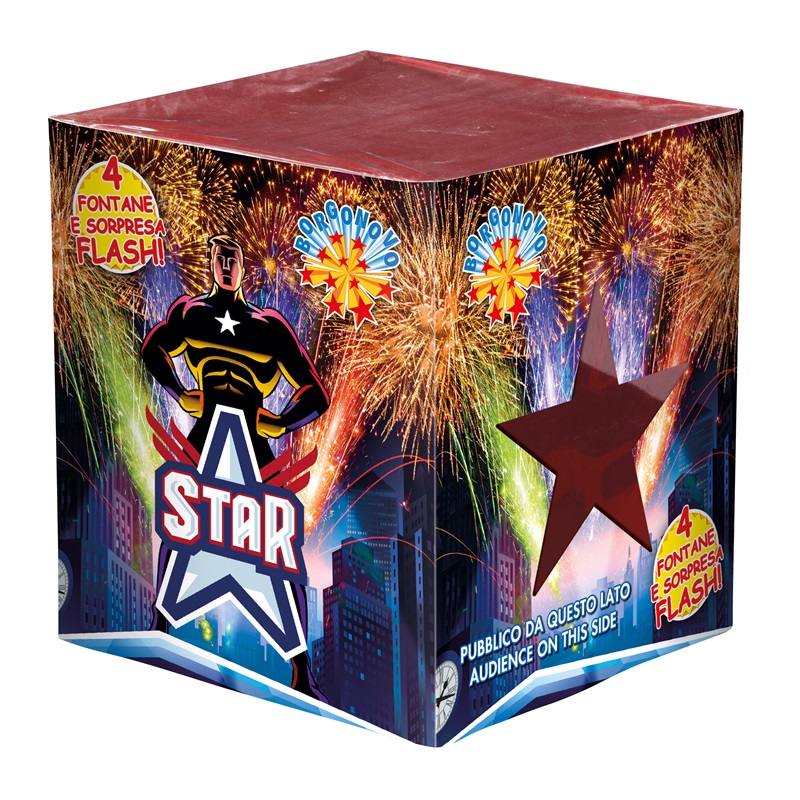 Star Fireworks Box