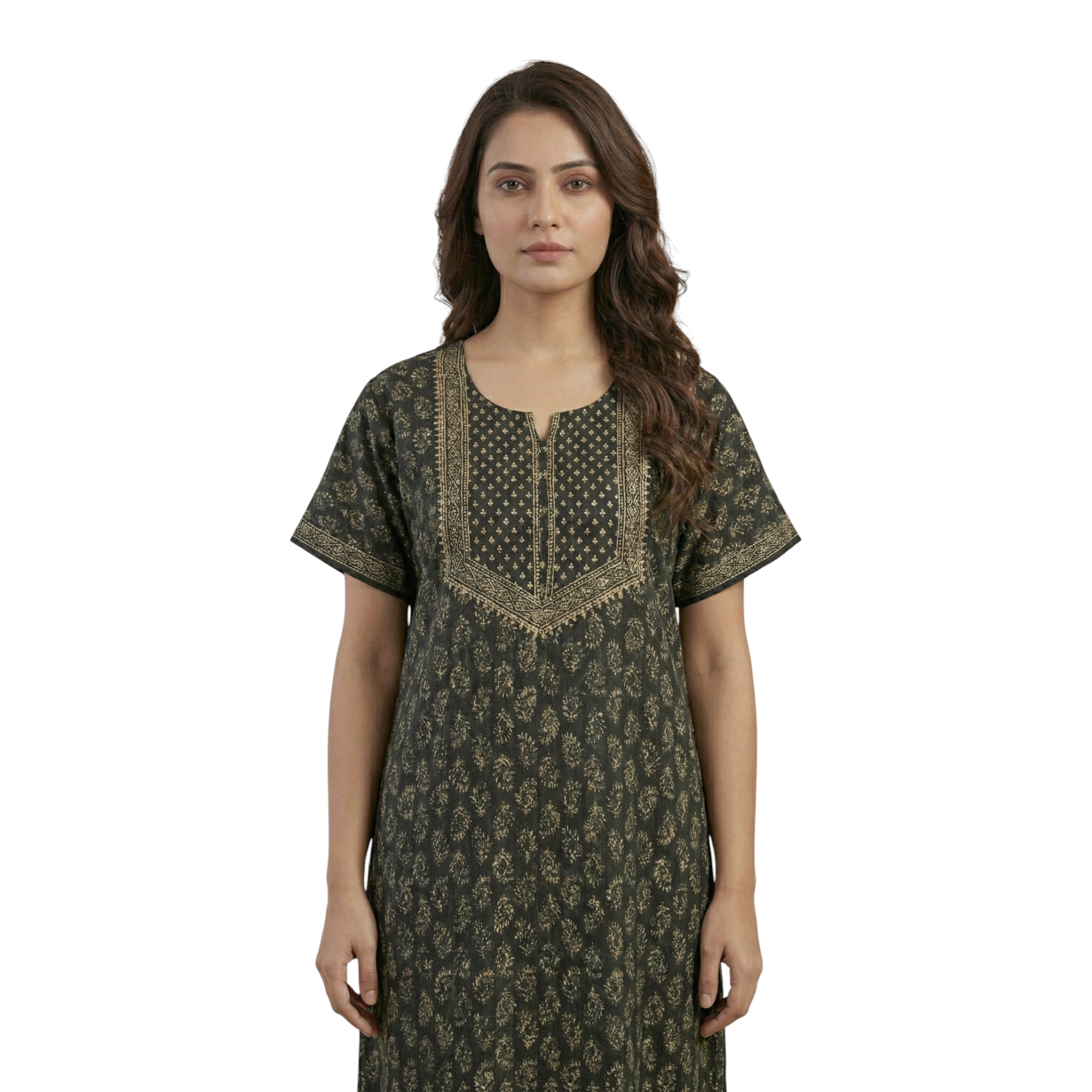 Stylaclue Women 2XL A Line Cotton Nighty