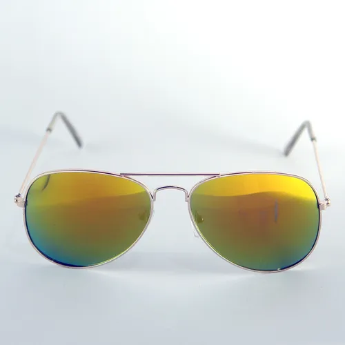 Anteojo De Sol FA Dorado Espejo de metal