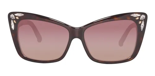 Anteojo De Sol , Swarovski,sk10352f, Anteojos De Alta Gamas Butterflay Brown Brown Brown