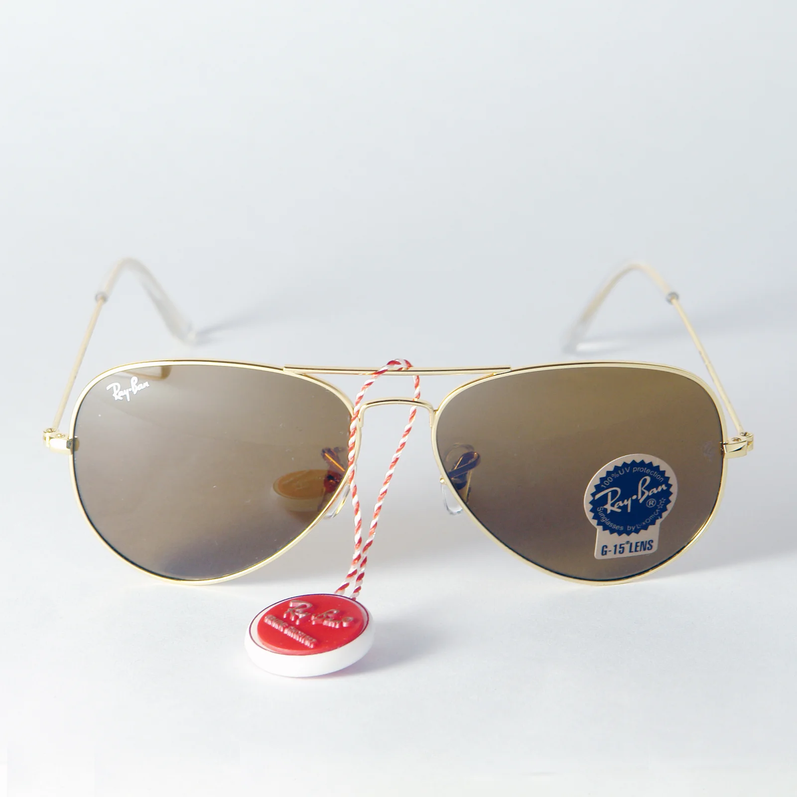 Ray - Ban 3026 Gold/brown 62 Cliper   Dorado/Marrón