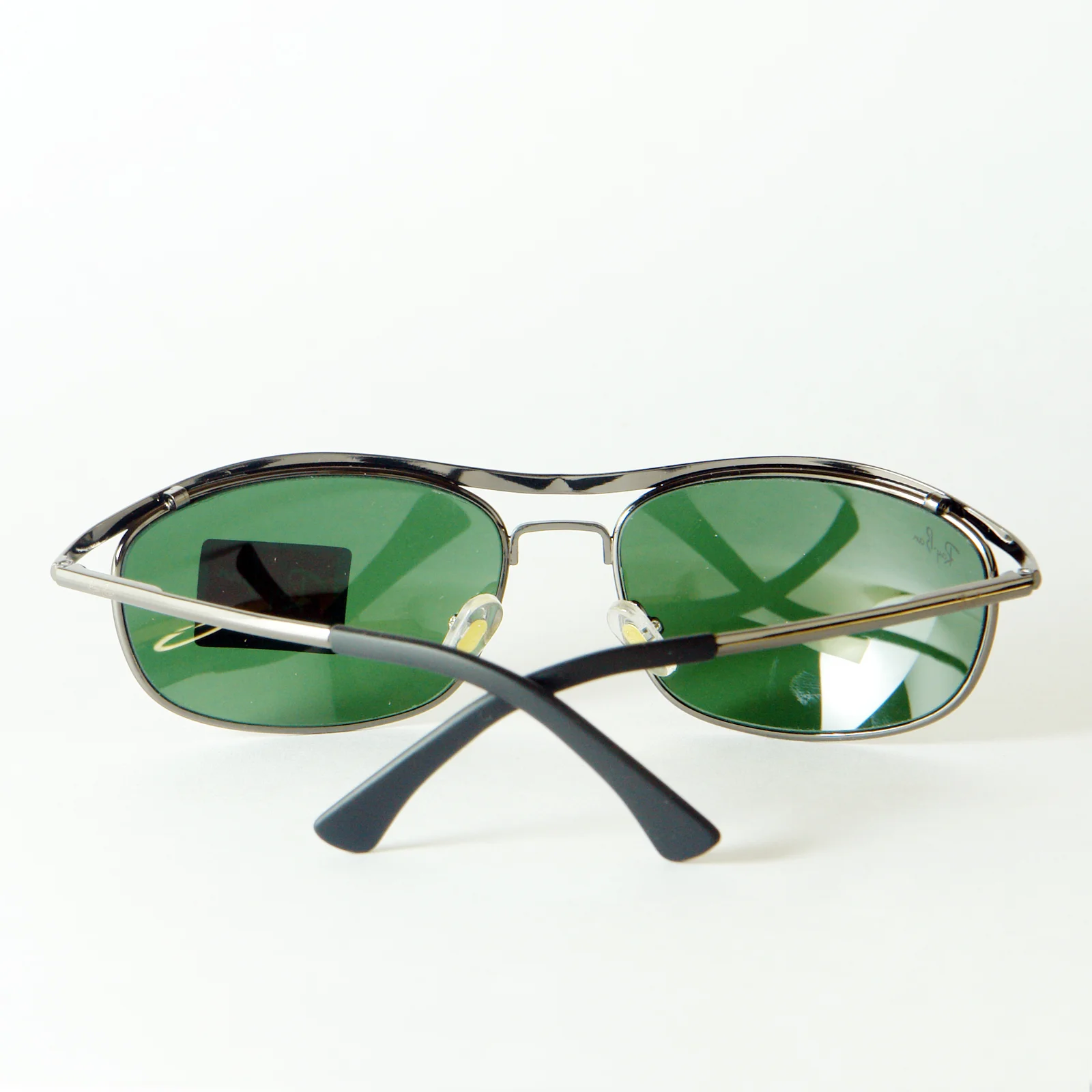 Anteojos De Sol Ray-ban 8012 Gmv Aviador Verde Oscuro Gunmetal Gun Metal