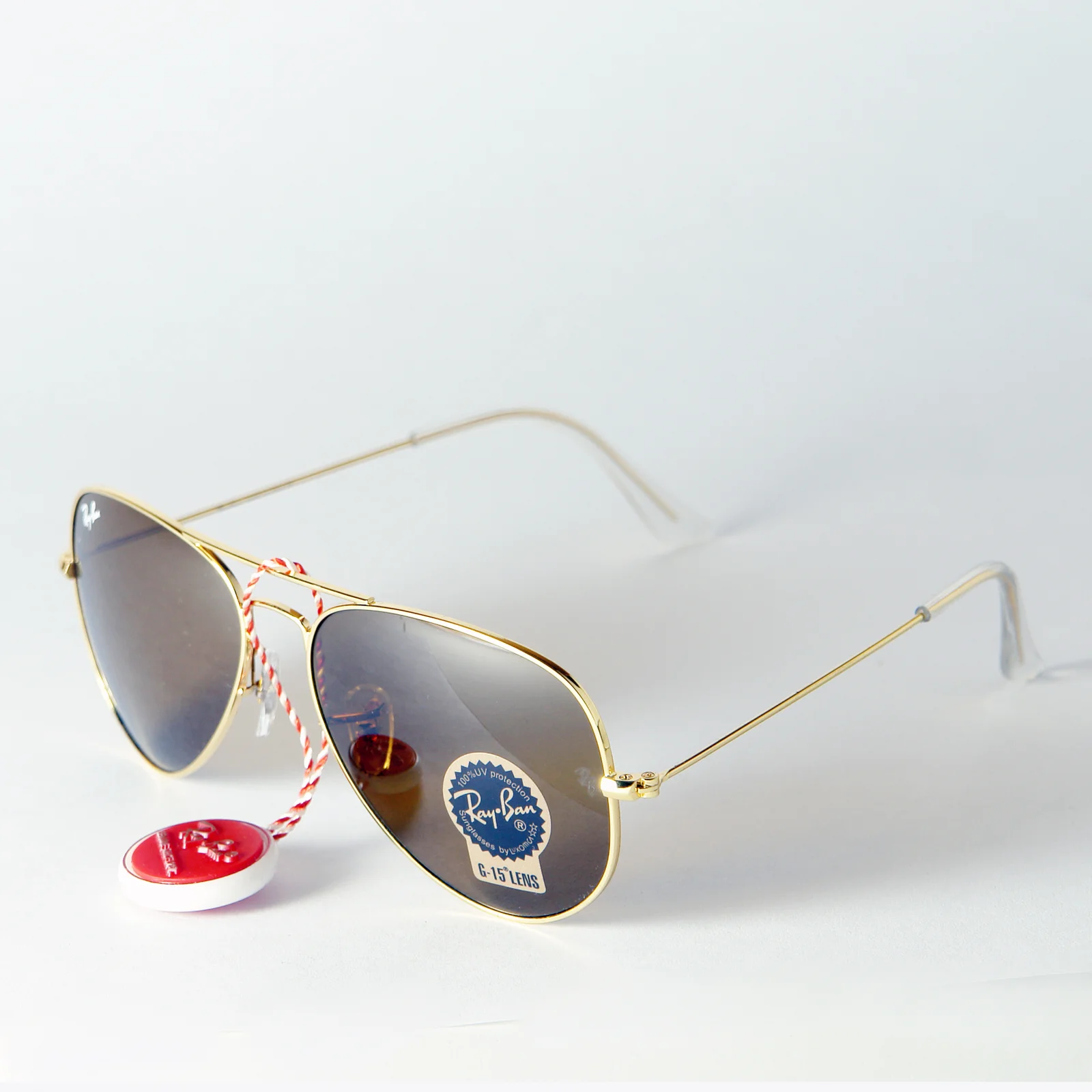 Ray - Ban 3026 Gold/brown 62 Cliper Dorado/Marrón