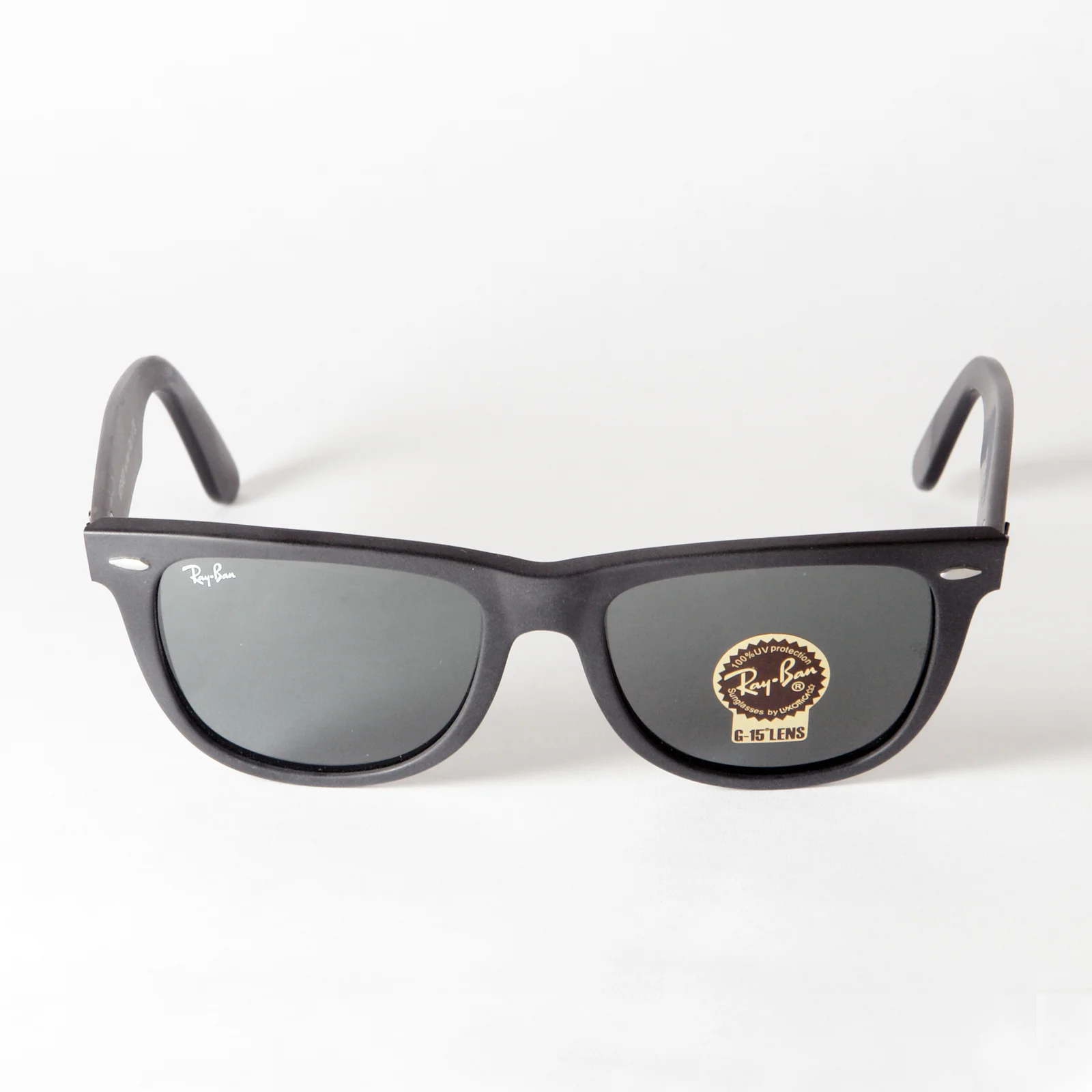 Anteojos De Sol Ray-ban 2140 Nv Wayfarer Verde Oscuro Negro Negro