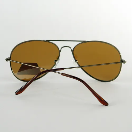 Anteojo De Sol AF Polarizado Aviador Marrón