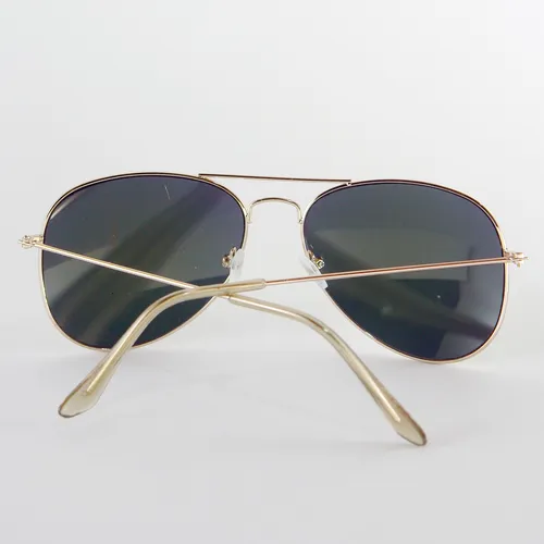 Anteojo De Sol FA Dorado Espejo de metal