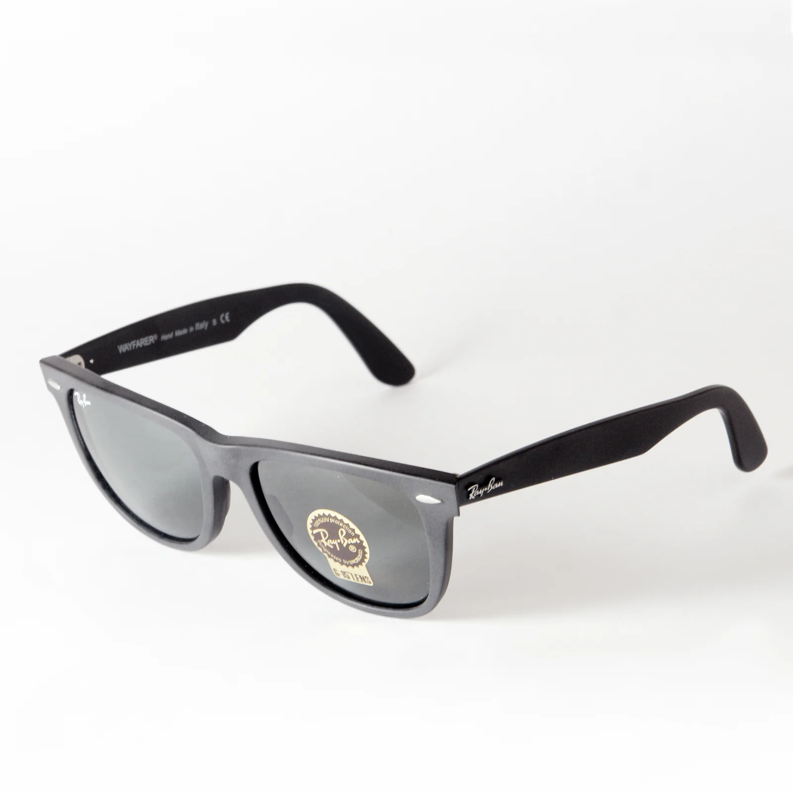 Anteojos De Sol Ray-ban 2140 Nv Wayfarer Verde Oscuro Negro Negro