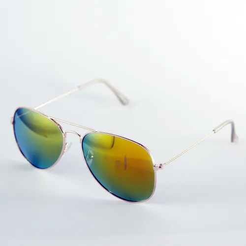 Anteojo De Sol FA Dorado Espejo de metal