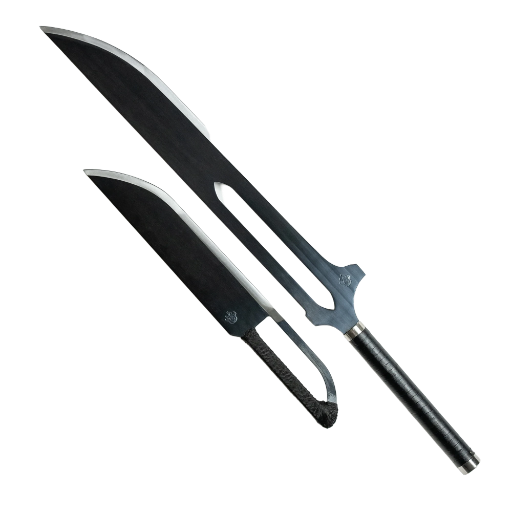 Kurosaki Ichigo's True Shikai Zangetsu Sword Pair