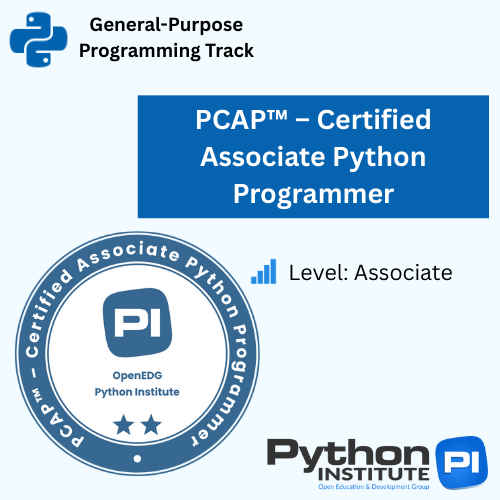 PCAP™ – Certified Associate Python Programmer certification