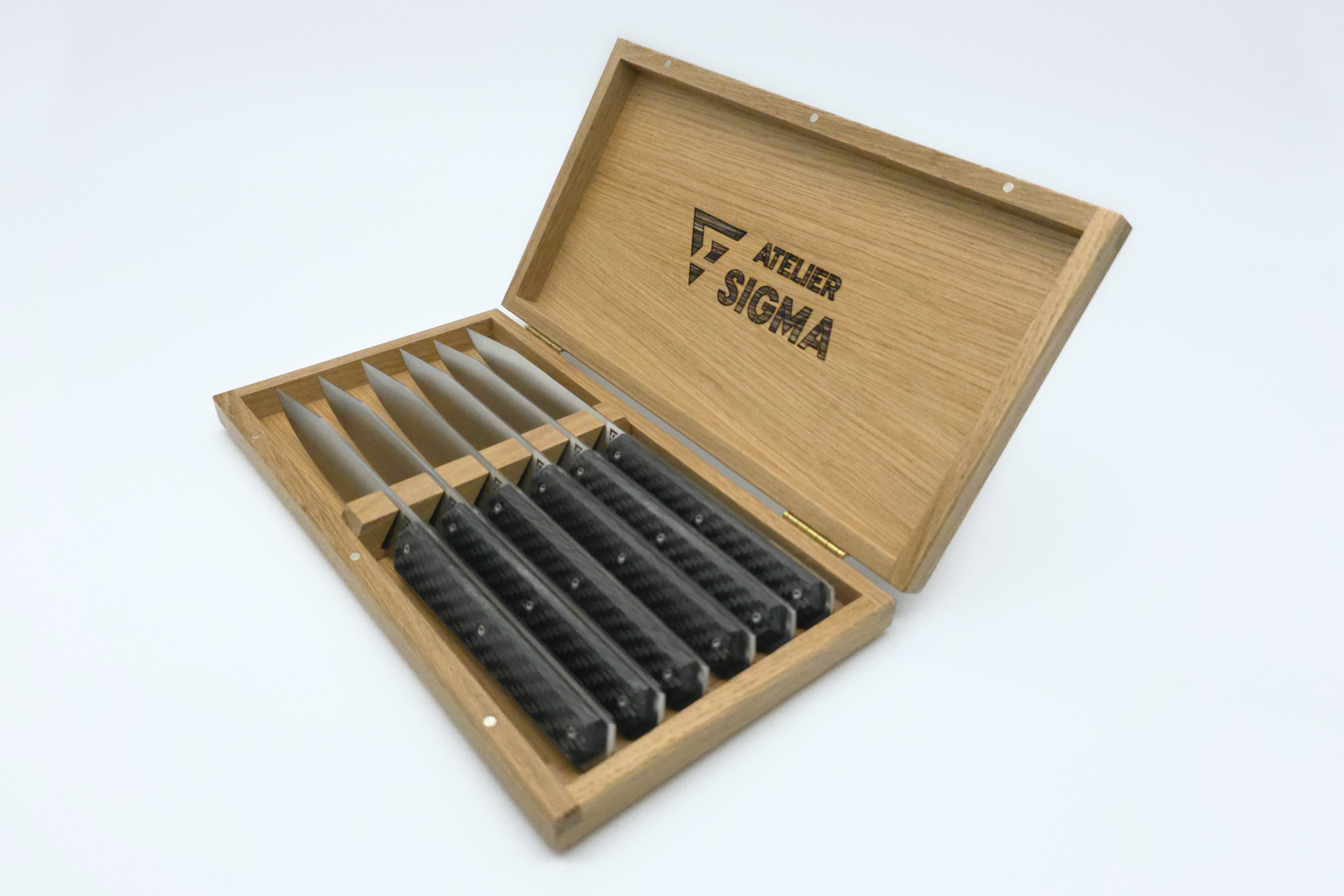 Coffret - 6 Olympus en fibre de carbone