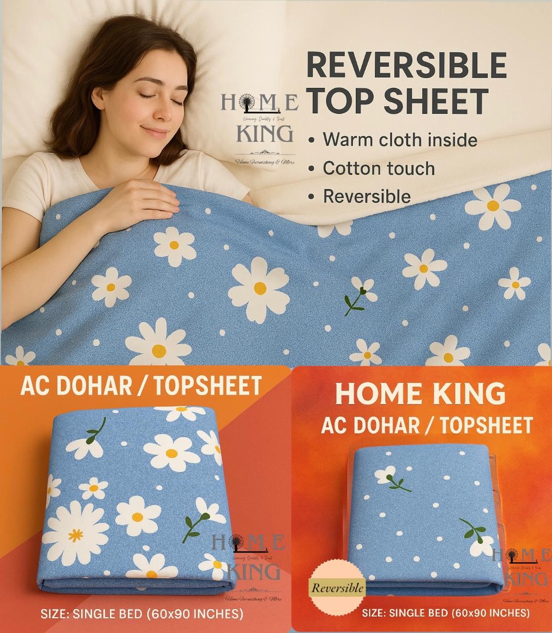 REVERSIBLE A/C DOHAR (SINGLE BED & DOUBLE BED)