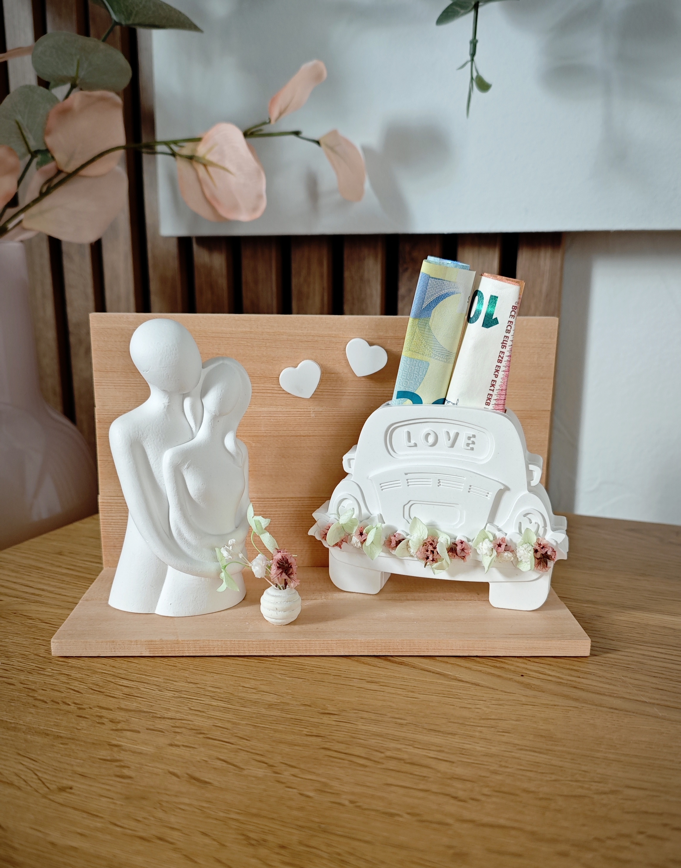 Hochzeitsgeldgeschenk Dekofigur