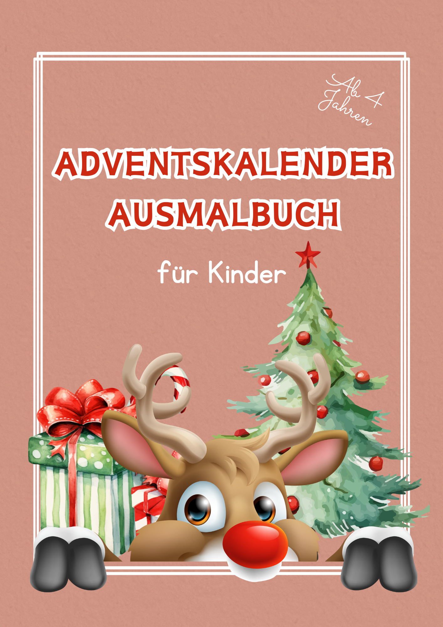 eBook Adventskalender-Ausmalbuch für Kinder