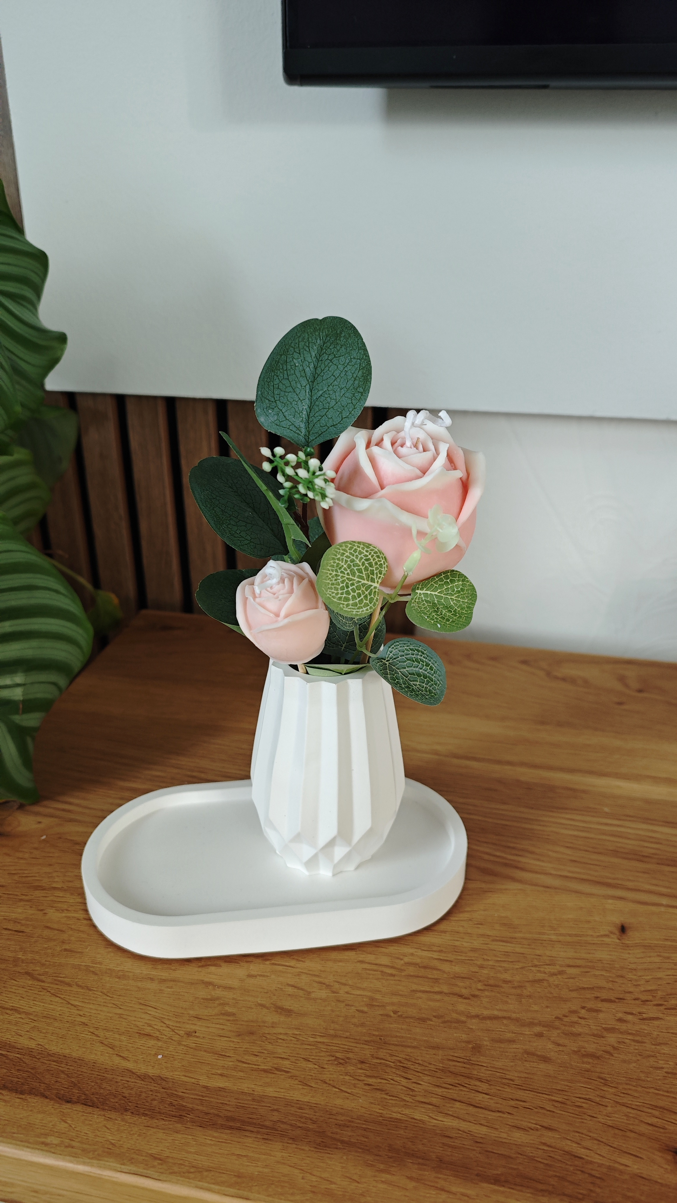 Edle Vase mit oder ohne Deko